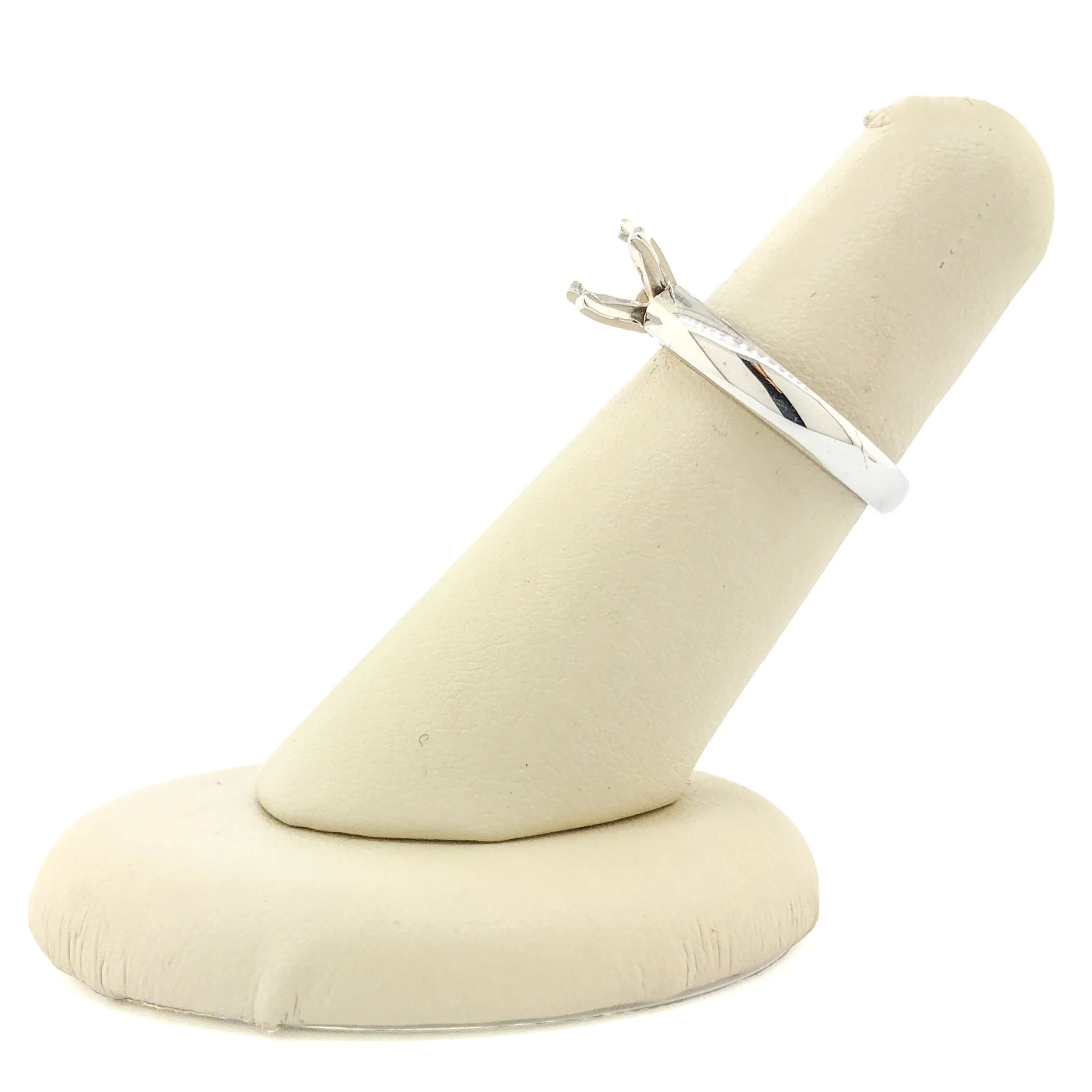 14K W Gold Mounting - Image 4