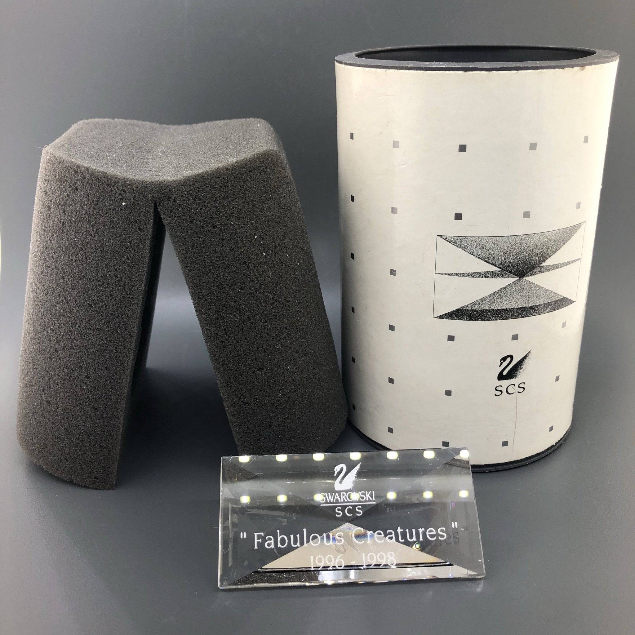 Swarovski Retired SCS 1996-1998 Fabulous Creatures Plaque - Image 3